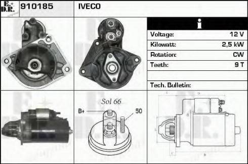 EDR 910185 - Starter www.molydon.hr