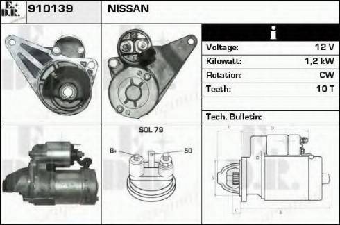 EDR 910139 - Starter www.molydon.hr