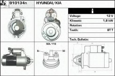 EDR 910134n - Starter www.molydon.hr