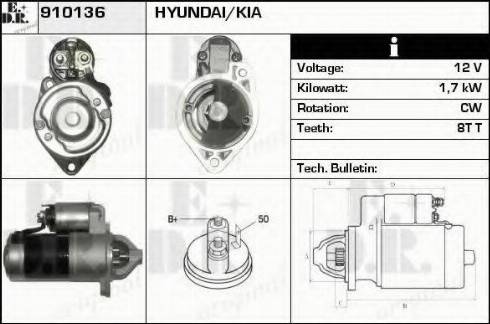 EDR 910136 - Starter www.molydon.hr