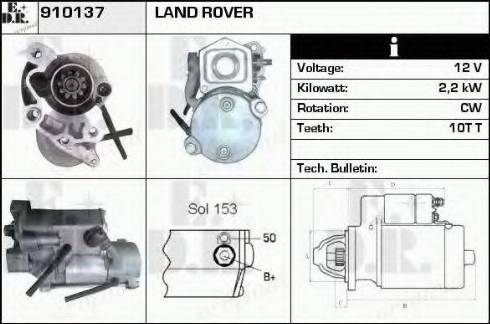 EDR 910137 - Starter www.molydon.hr