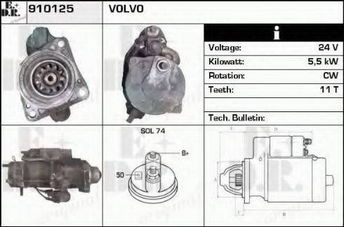 EDR 910125 - Starter www.molydon.hr