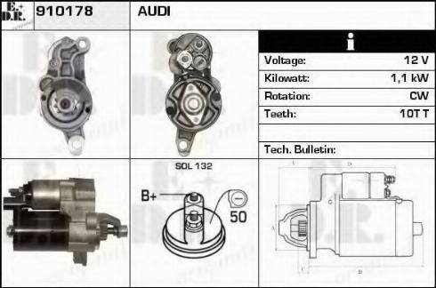 EDR 910178 - Starter www.molydon.hr