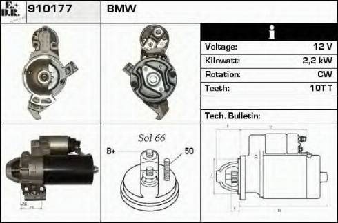 EDR 910177 - Starter www.molydon.hr