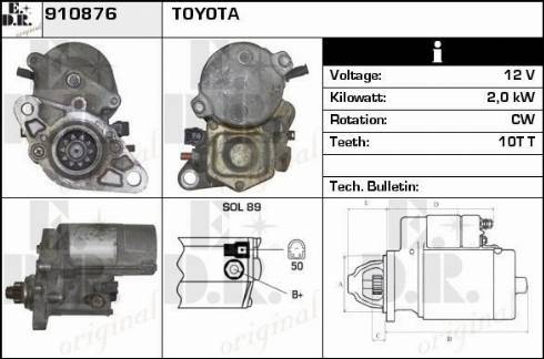 EDR 910876 - Starter www.molydon.hr