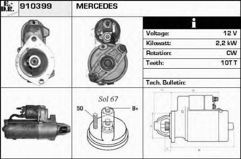 EDR 910399 - Starter www.molydon.hr