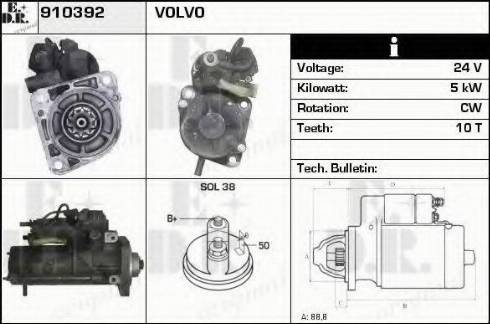 EDR 910392 - Starter www.molydon.hr