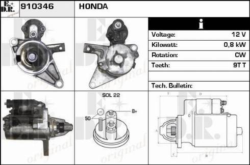 EDR 910346 - Starter www.molydon.hr