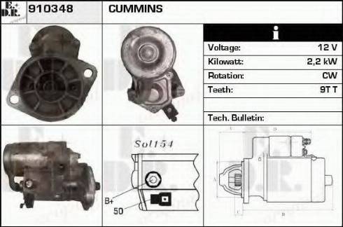 EDR 910348 - Starter www.molydon.hr