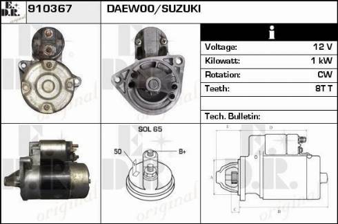 EDR 910367 - Starter www.molydon.hr