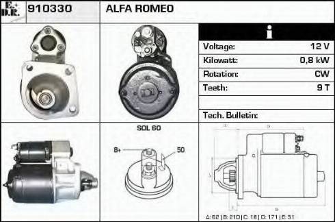 EDR 910330 - Starter www.molydon.hr