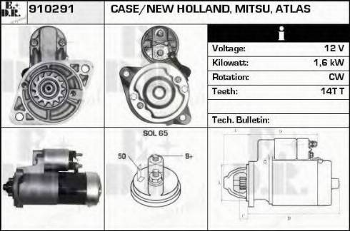 EDR 910291 - Starter www.molydon.hr