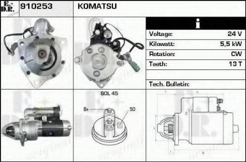 EDR 910253 - Starter www.molydon.hr