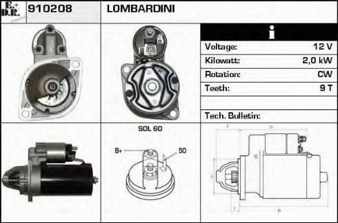 EDR 910208 - Starter www.molydon.hr