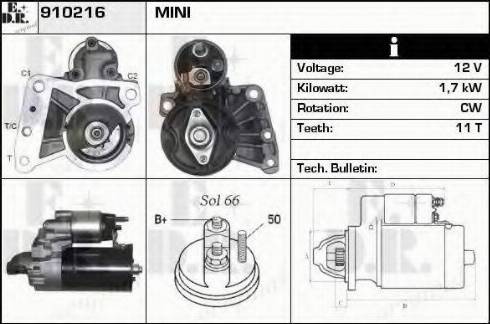 EDR 910216 - Starter www.molydon.hr