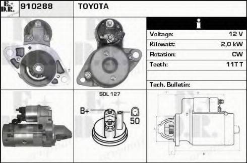 EDR 910288 - Starter www.molydon.hr