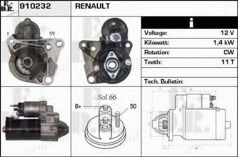 EDR 910232 - Starter www.molydon.hr