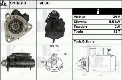 EDR 910229 - Starter www.molydon.hr