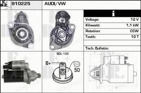 EDR 910225 - Starter www.molydon.hr