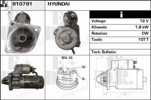 EDR 910791 - Starter www.molydon.hr