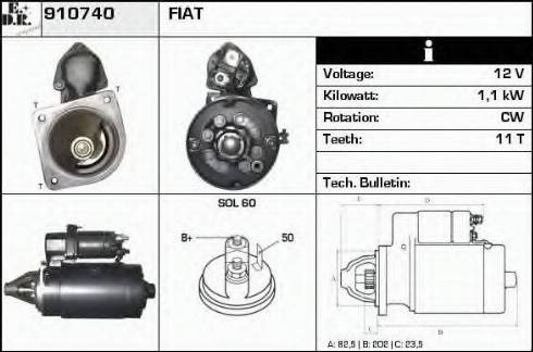 EDR 910740 - Starter www.molydon.hr