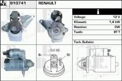 EDR 910741 - Starter www.molydon.hr