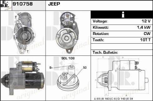 EDR 910758 - Starter www.molydon.hr