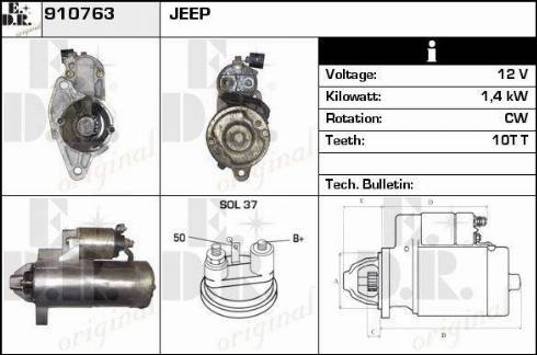 EDR 910763 - Starter www.molydon.hr