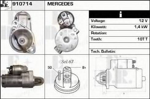 EDR 910714 - Starter www.molydon.hr