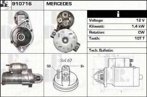 EDR 910716 - Starter www.molydon.hr