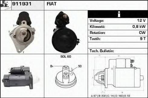 EDR 911931 - Starter www.molydon.hr