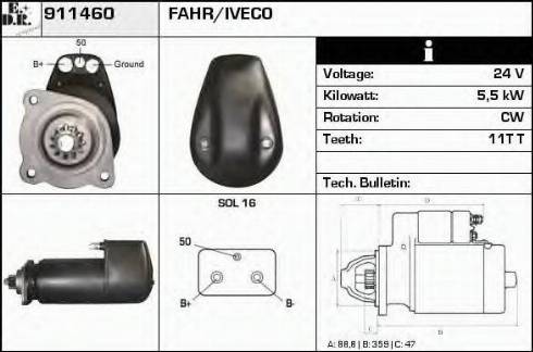 EDR 911460 - Starter www.molydon.hr