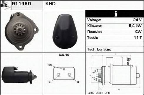 EDR 911480 - Starter www.molydon.hr