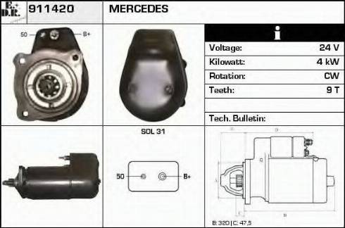 EDR 911420 - Starter www.molydon.hr