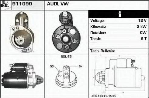 EDR 911090 - Starter www.molydon.hr