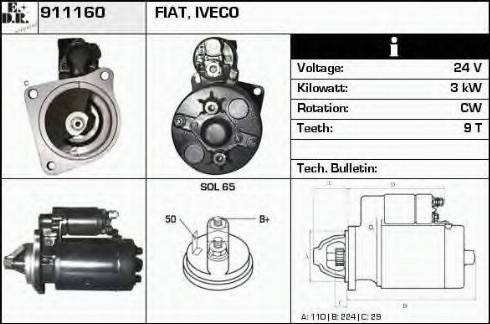 EDR 911160 - Starter www.molydon.hr