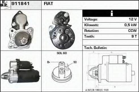 EDR 911841 - Starter www.molydon.hr