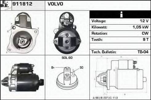 EDR 911812 - Starter www.molydon.hr