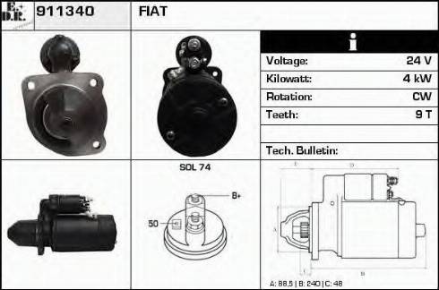 EDR 911340 - Starter www.molydon.hr