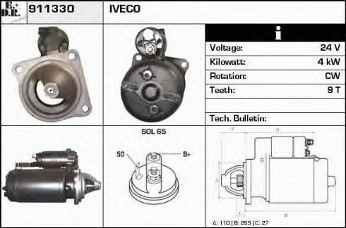 EDR 911330 - Starter www.molydon.hr