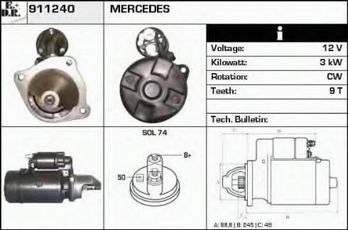 EDR 911240 - Starter www.molydon.hr