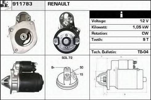 EDR 911783 - Starter www.molydon.hr