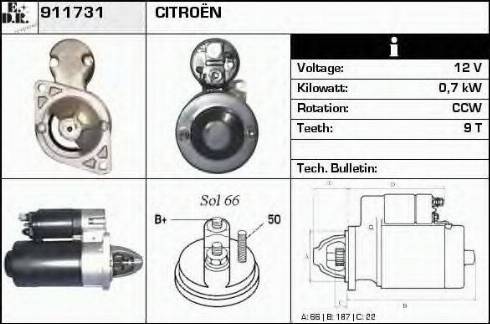 EDR 911731 - Starter www.molydon.hr