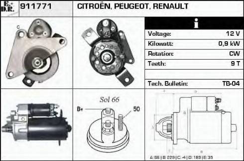 EDR 911771 - Starter www.molydon.hr