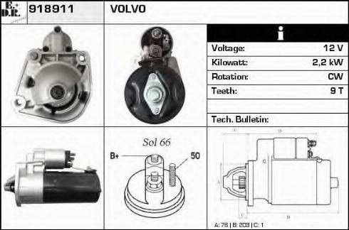 EDR 918911 - Starter www.molydon.hr