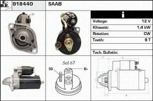 EDR 918440 - Starter www.molydon.hr