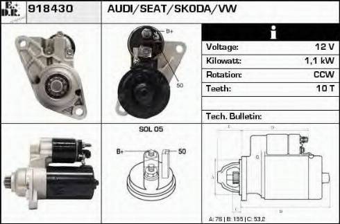 EDR 918430 - Starter www.molydon.hr