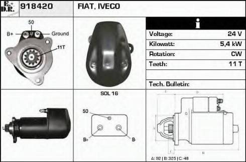 EDR 918420 - Starter www.molydon.hr