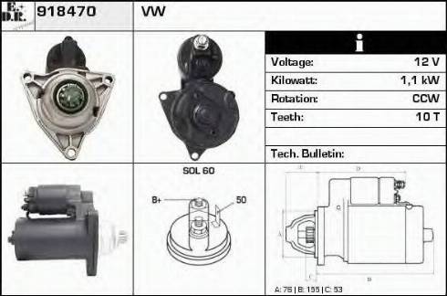 EDR 918470 - Starter www.molydon.hr