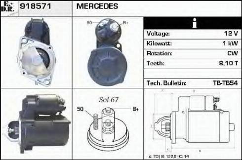 EDR 918571 - Starter www.molydon.hr